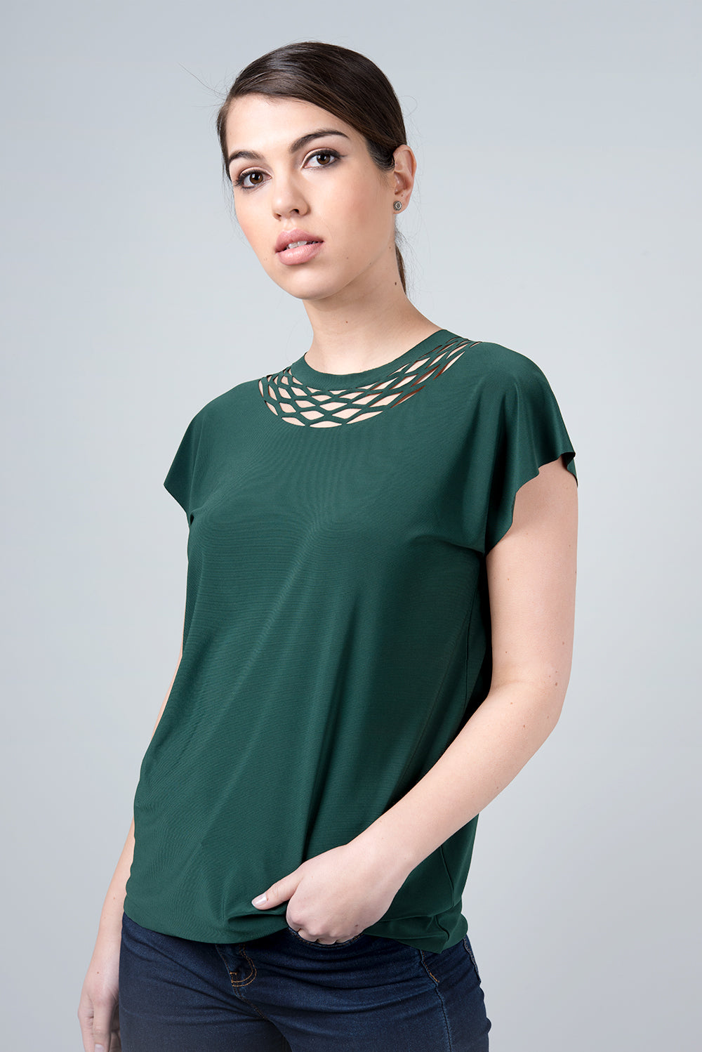 Short sleeve chain shirt - Theta shirt
